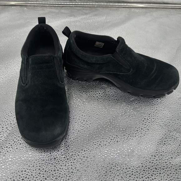 Land End Mens Slip On Suede Leather Casual‎ Comfort Loafers Shoes 7HM Preowned - Picture 2 of 8